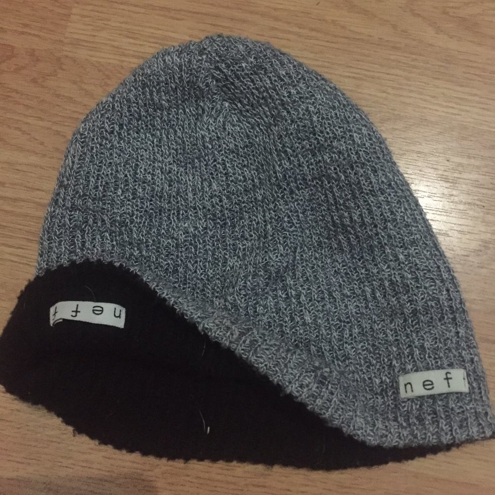 Neff Reversable Beanie Blk/Gry